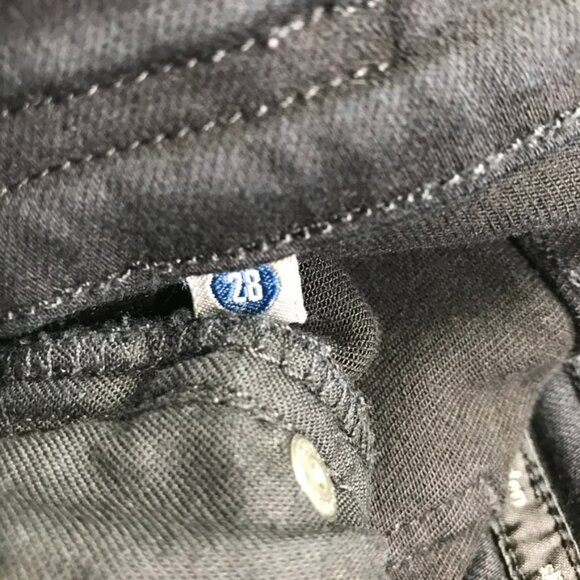 COH Womens Size 28‎ Avedon Slick Skinny Leg Black Stretch Denim Mid Rise Jeans - Picture 9 of 16